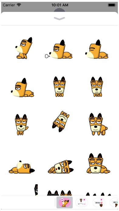 TF-Dog Animation 8 Stickers screenshot 2