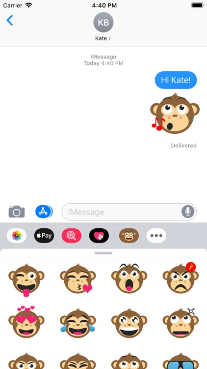 Monkey Monkey Emoji