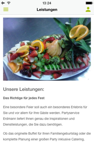 Partyservice Erdmann screenshot 3