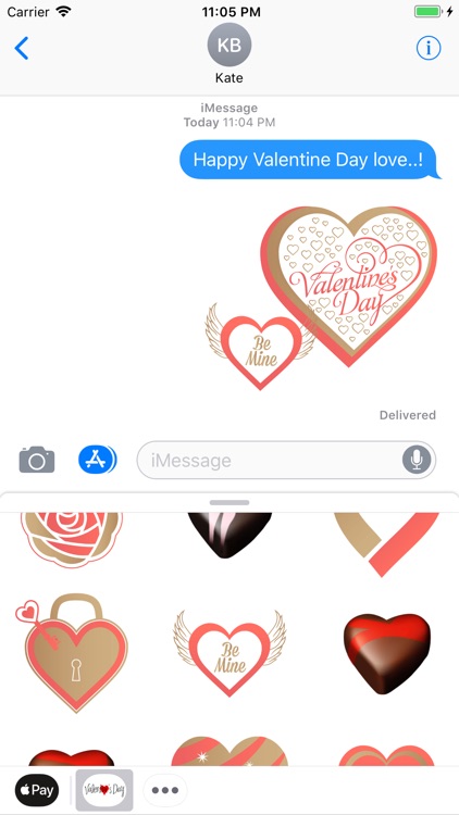 Valentin Love Romantic Sticker screenshot-0