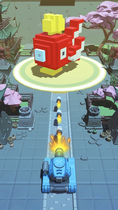 Fire Ball: Shoot Voxel Blast! screenshot 3
