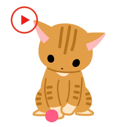 Animated Kitty Cat Stickers icon