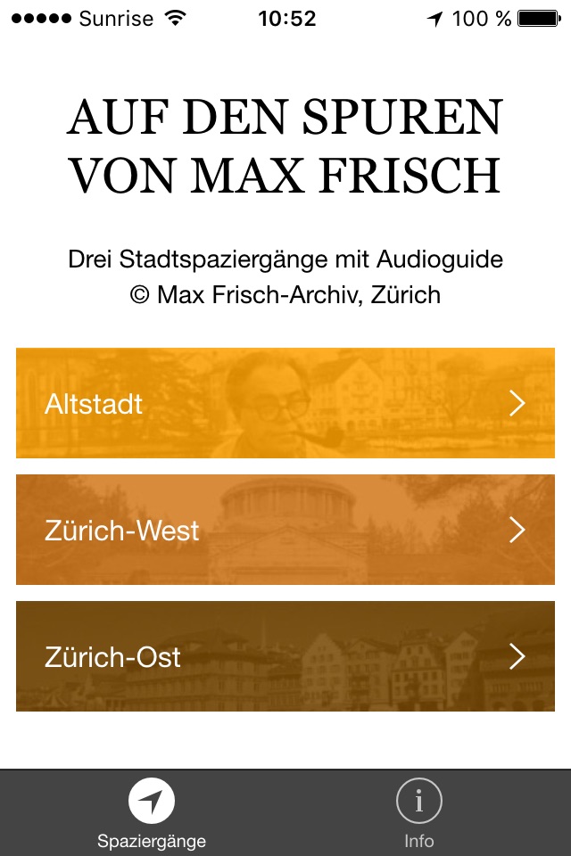 Auf den Spuren von Max Frisch screenshot 3