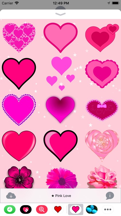 Pink Love • Stickers