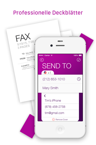 FaxFree - Send Fax From iPhone screenshot 4