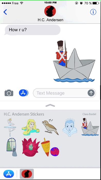 H C Andersen Stickers screenshot 2