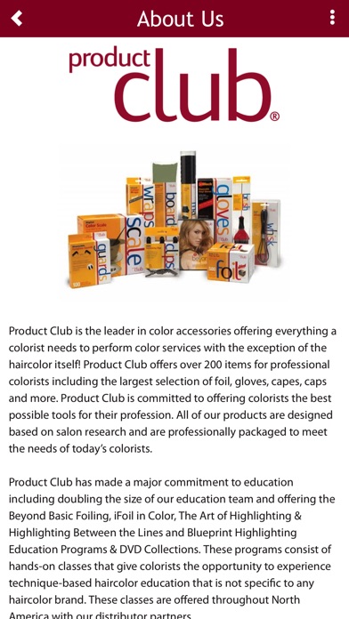 Product Club screenshot 2