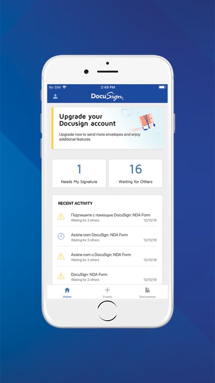 DocuSign - Upload & Sign Docs
