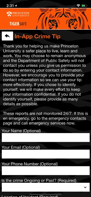 TigerSafe - Princeton(圖4)-速報App
