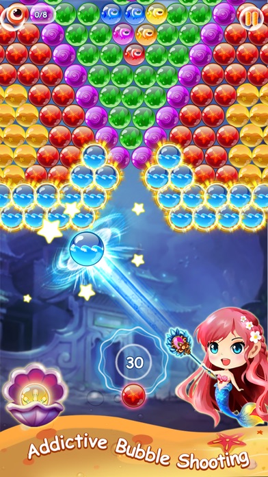 Mermaid Bubble Shooter screenshot 3
