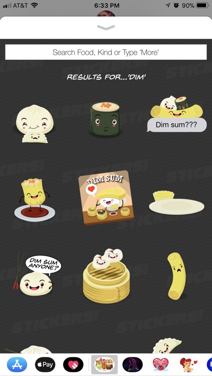 200 Animated Food Stickers