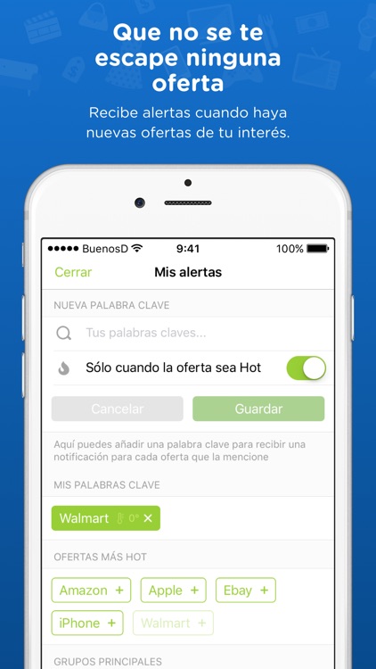 BuenosDeals: ofertas y cupones screenshot-3