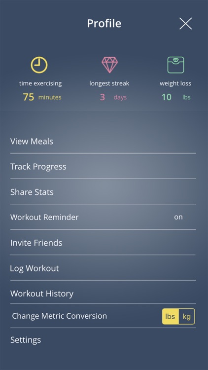 Meal Prep Weight Loss Tracker screenshot-4