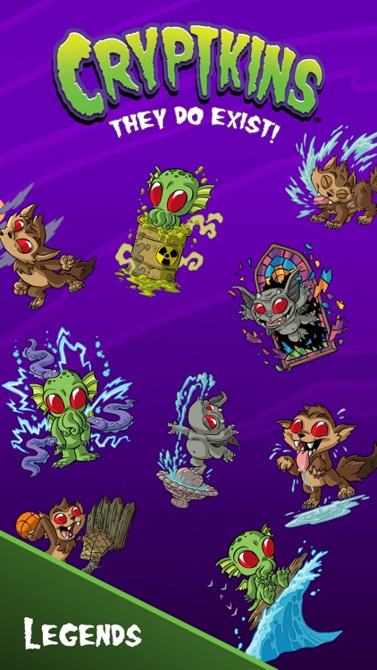 Cryptkins Stickers: Legends