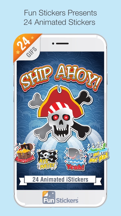 Ship Ahoy iSticker