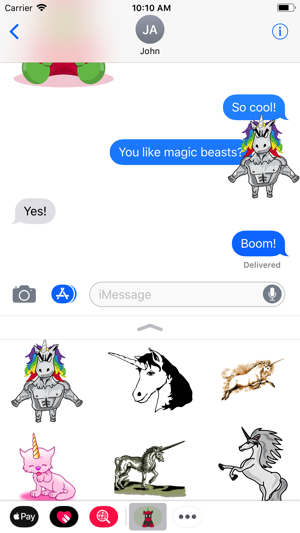 Majestic Unicorn Stickers(圖2)-速報App