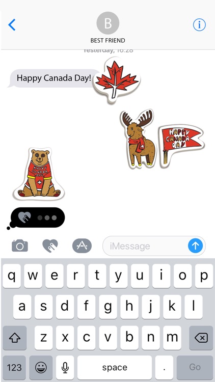 National Canadian Stickers