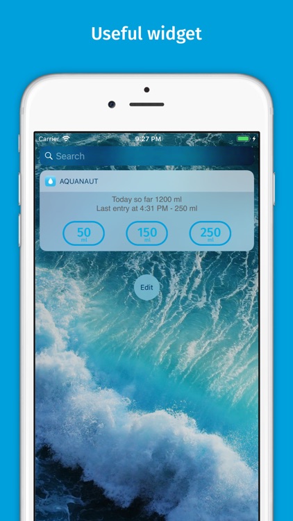 Aquanaut – daily water tracker