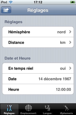 iEphemeris Pro screenshot 4