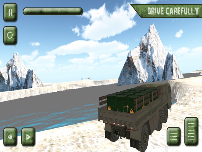 Army Cargo Truck Transport Sim