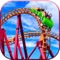 In roller coaster ride game, you are driving a crazy roller coaster train simulator on real challenging trails to pick and drop the passengers across the theme park