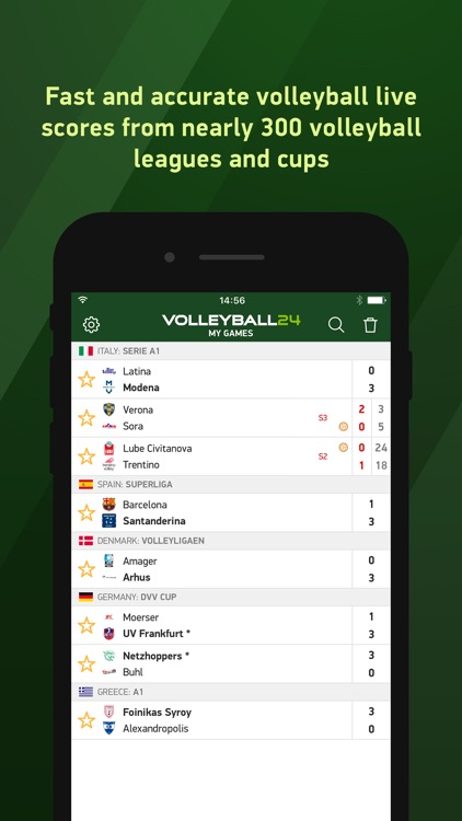 Volleyball 24 - live scores