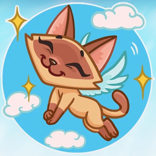 Siamese Kitty! Stickers icon