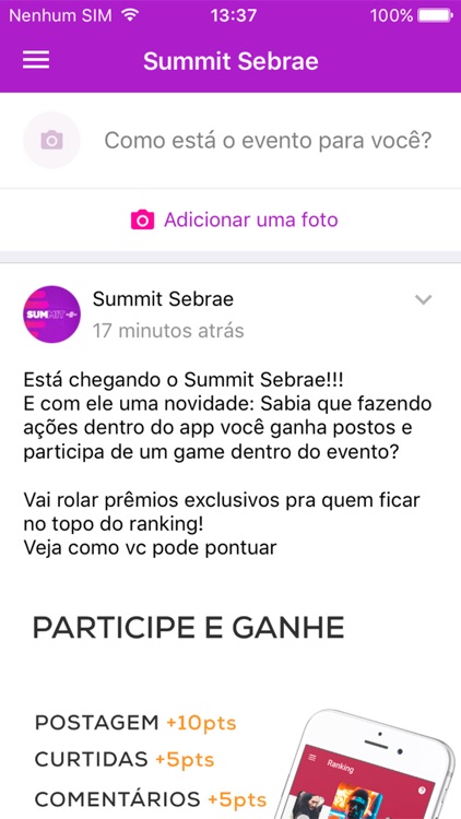 Summit Sebrae