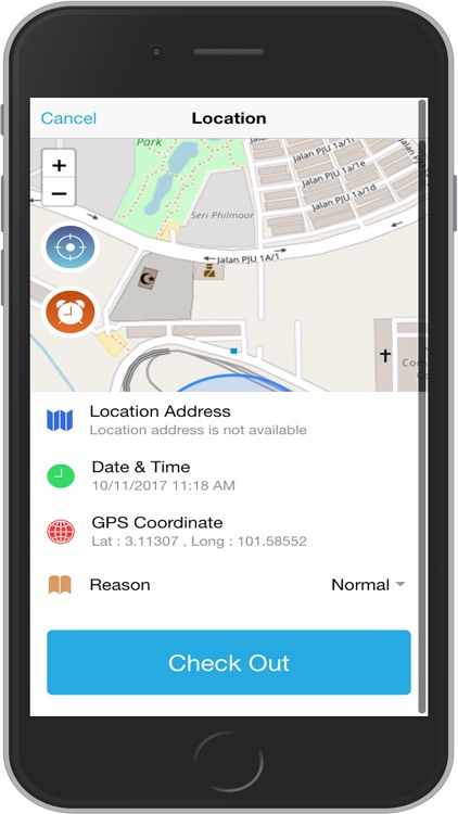 Prasarana Staff Attendance