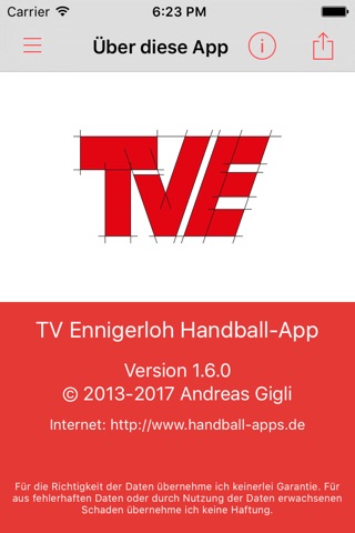 TV Ennigerloh Handball screenshot 4