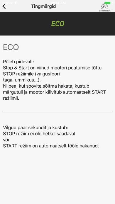 Citroën Eesti screenshot 3