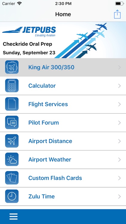 King Air 300/350 Study App