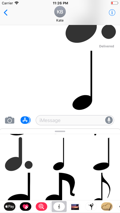 Music Notation Sticker Pack screenshot 3