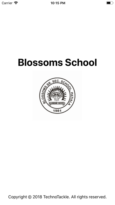 How to cancel & delete Blossoms Sr. Sec. School from iphone & ipad 3