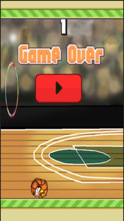 Flappy BasketBall Flick screenshot-3