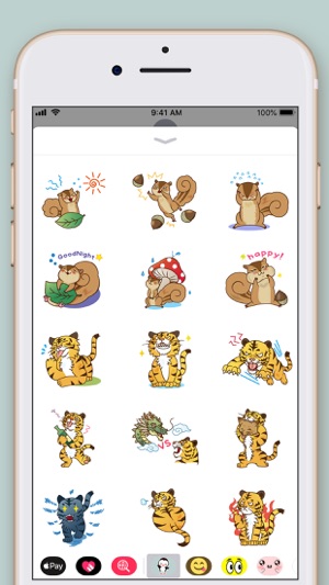 Amazing Animals Stickers(圖6)-速報App