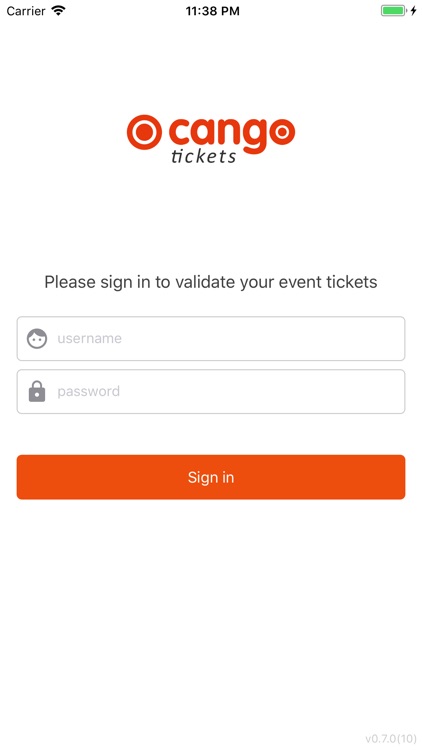 Cango Tickets Scanner