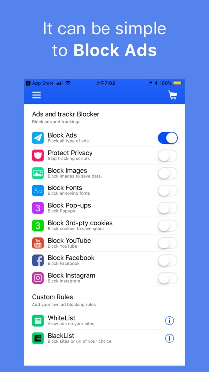 Adblock Shield, ad blocker app to block ads