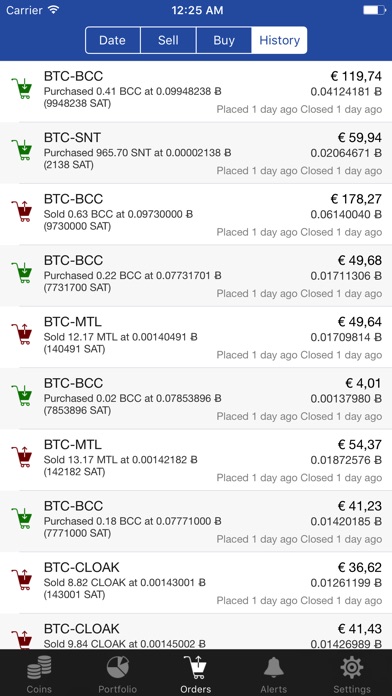 BitWatch - Cryptocurrency screenshot 4