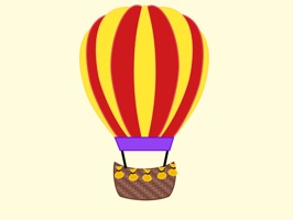 Lotsa Hot Air Balloon Stickers