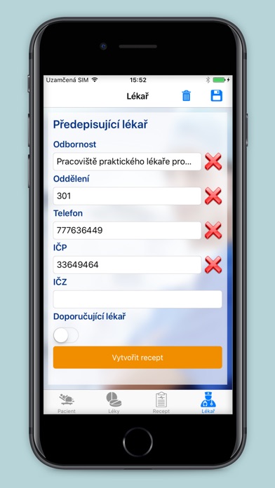 eRecept Lékař screenshot 4
