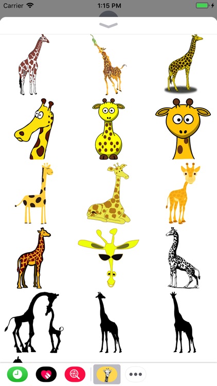 Incredible Giraffe Stickers screenshot-3
