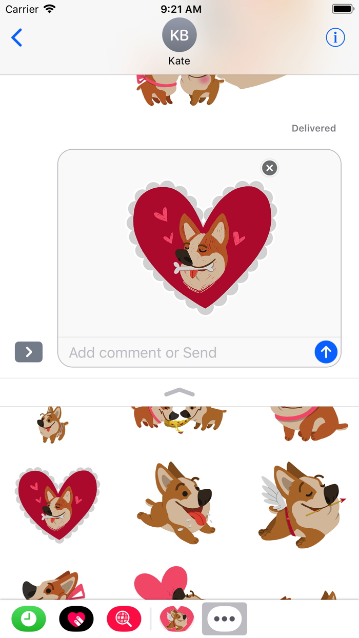 St. Valentines Corgi