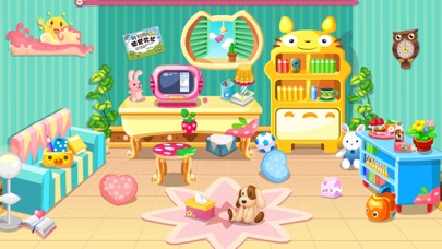 宝宝打扫娃娃屋游戏-小兔黛米 screenshot 4