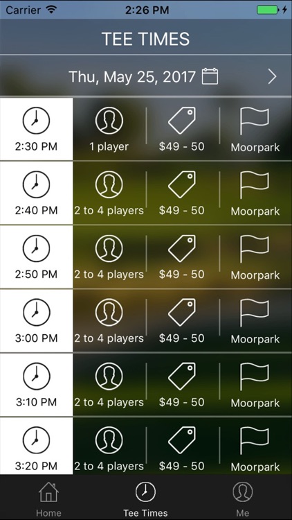 Moorpark Country Club Golf