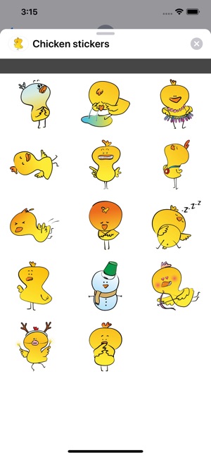 Chicken stickers pack(圖1)-速報App