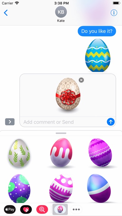 Happy Easter Egg Stickers screenshot 3