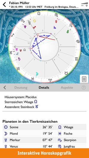 AstroStar: Horoskope berechnen