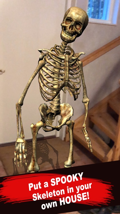 SkeletonHolo - Spooky AR app