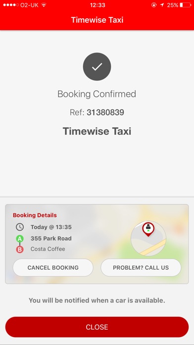 Timewise Taxis screenshot 4